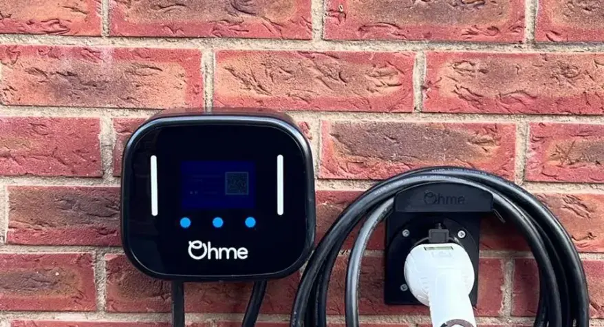 OHme EV Car Charging Point Installed by CT Electrical in Kingswinford