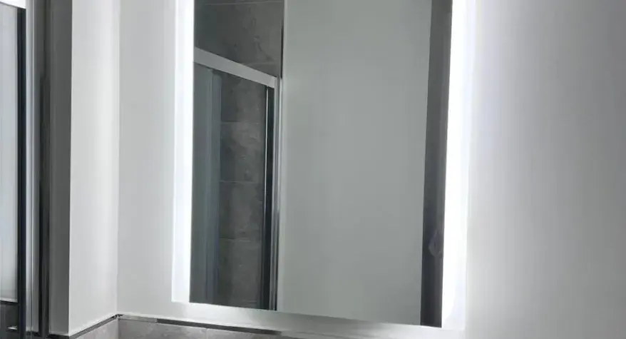 LED Bathroom Mirror Installed by CT Electrical 
